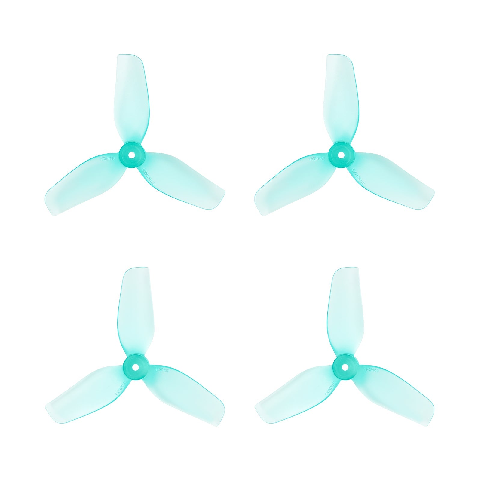 HQ 31mm Ultralight 3-Blade Polycarbonate Propellers FPV Drone Racing 1.0mm Shaft