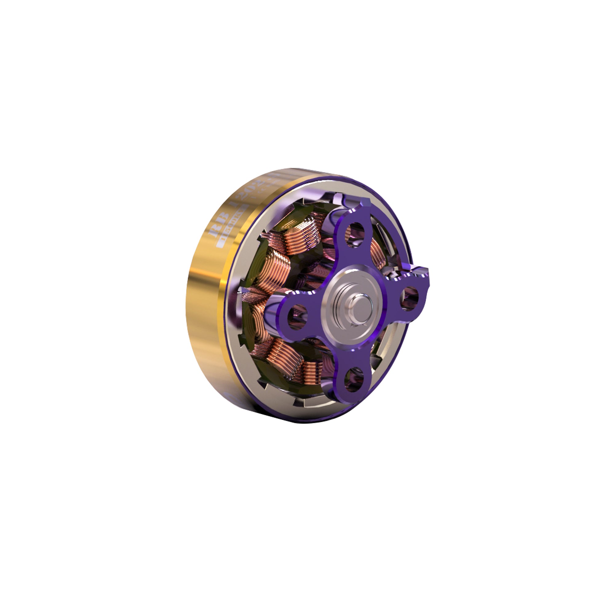 Flywoo ROBO 1202.5 11500kv Gold/Purple FPV Motor for Ultralight Drones