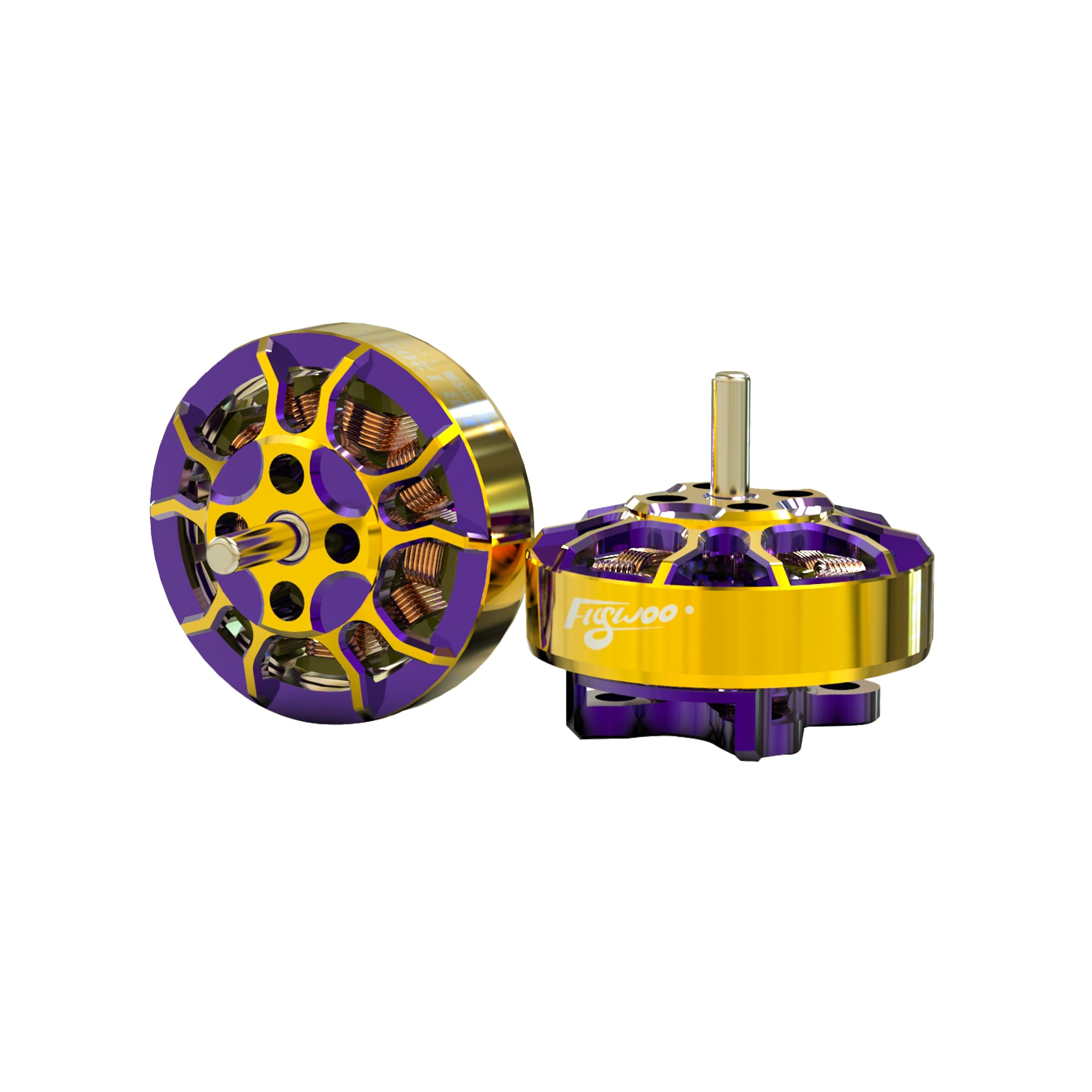Flywoo ROBO 1202.5 11500kv Gold/Purple FPV Motor for Ultralight Drones
