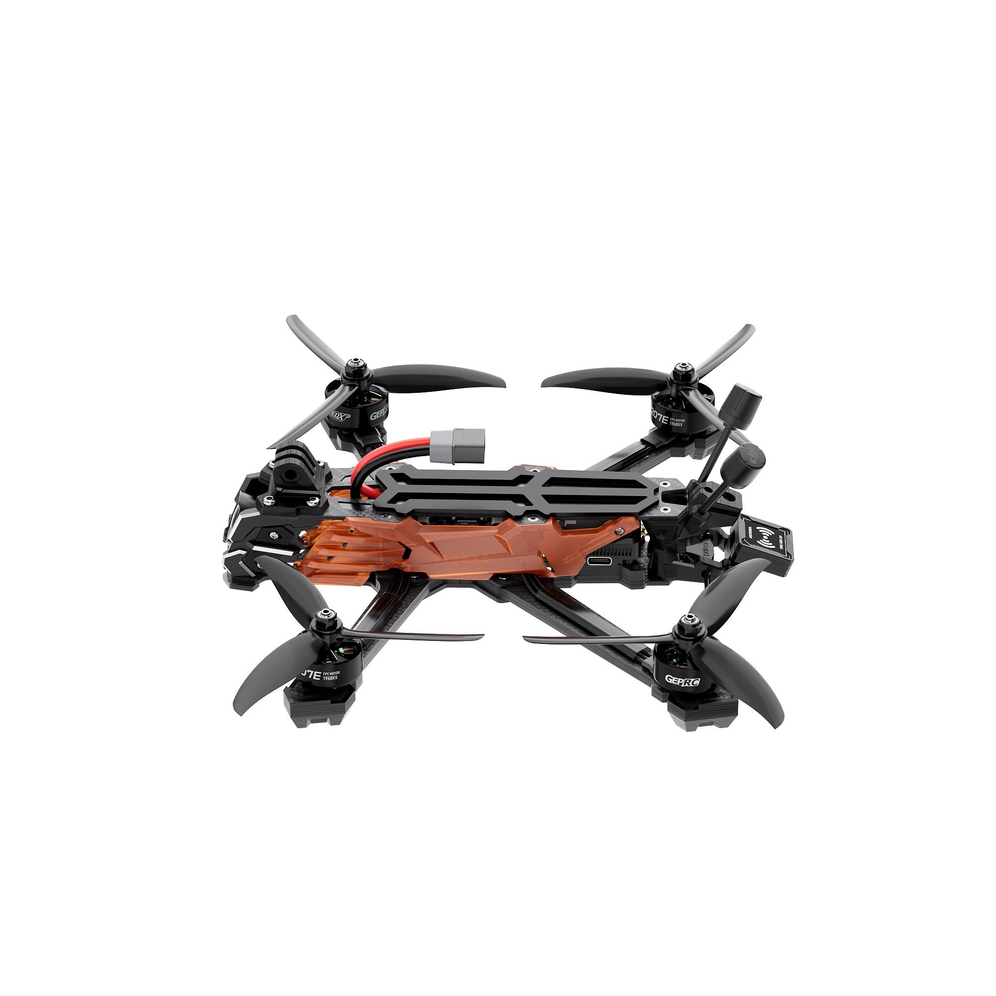 GEPRC Vapor-D5 HD O4 Pro FPV Drone: Smooth HD Flying, Robust Carbon Fiber Frame, Powerful