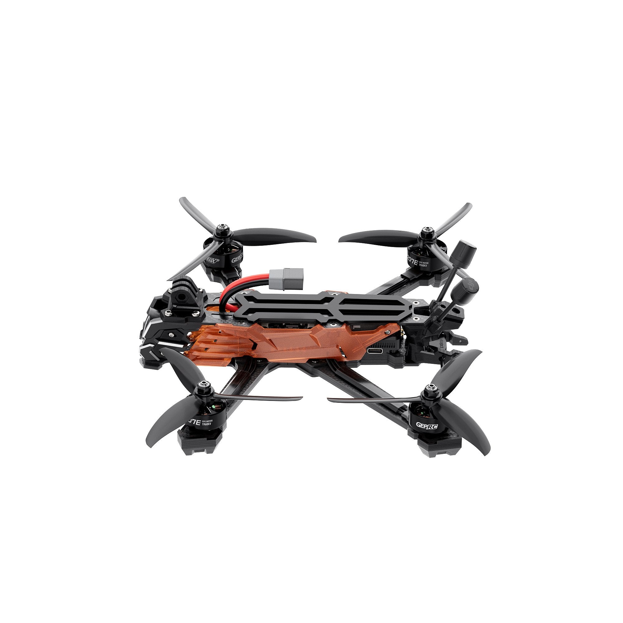 GEPRC Vapor-D5 HD O4 Pro FPV Drone: Smooth HD Flying, Robust Carbon Fiber Frame, Powerful