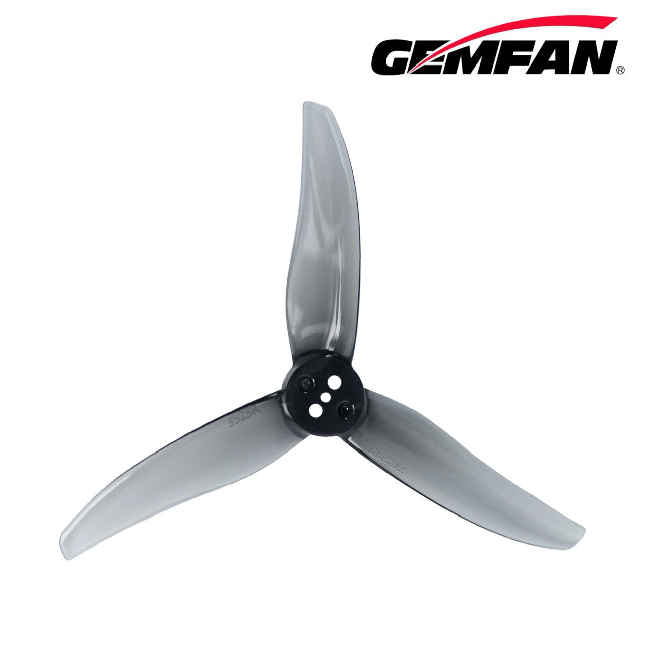 Gemfan Hurricane T3525-3 Tri-Blade FPV Drone Propellers for High-Performance Flight