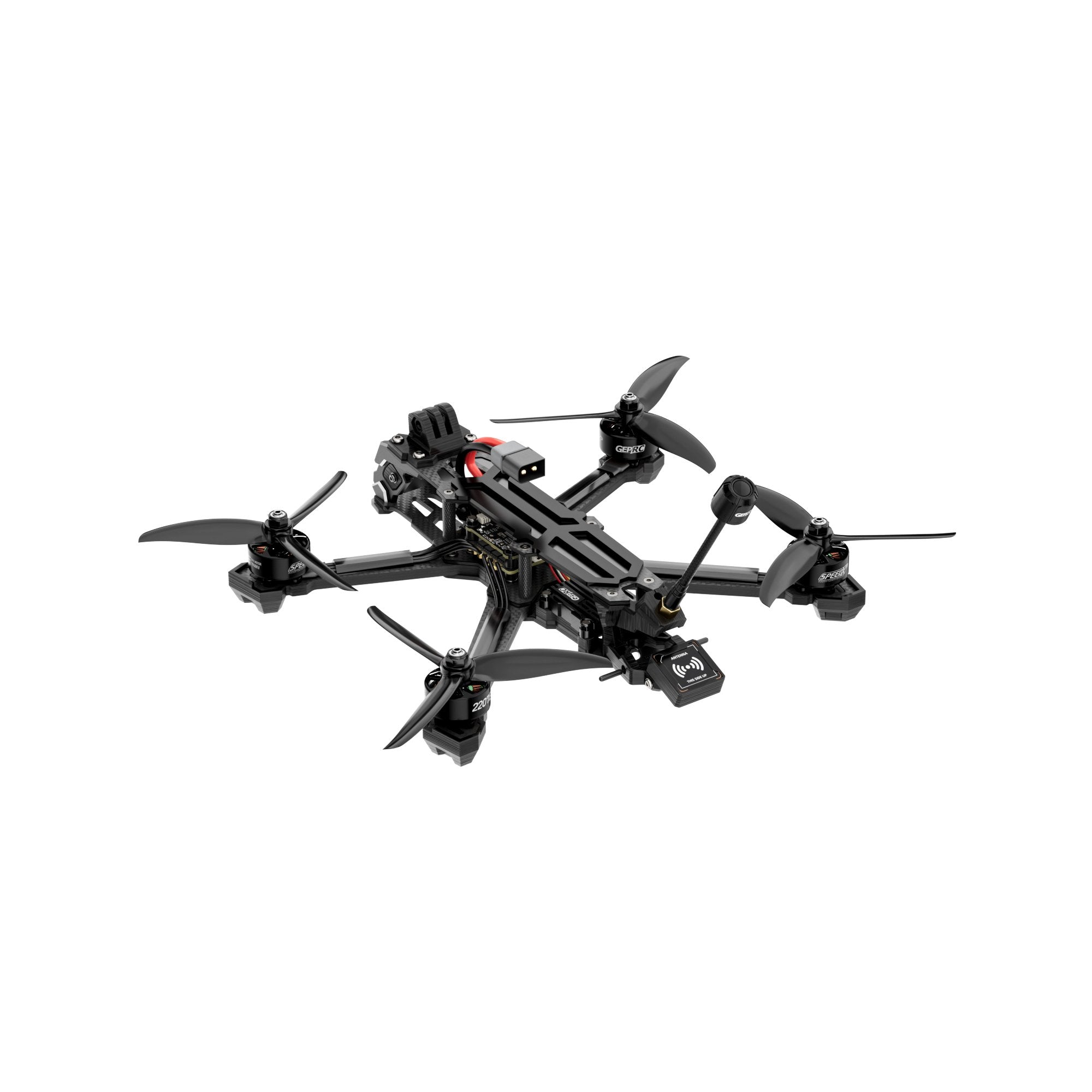 GEPRC Vapor-D5 Analog FPV Drone with DC Structure, 60A ESC, Aluminum Frame