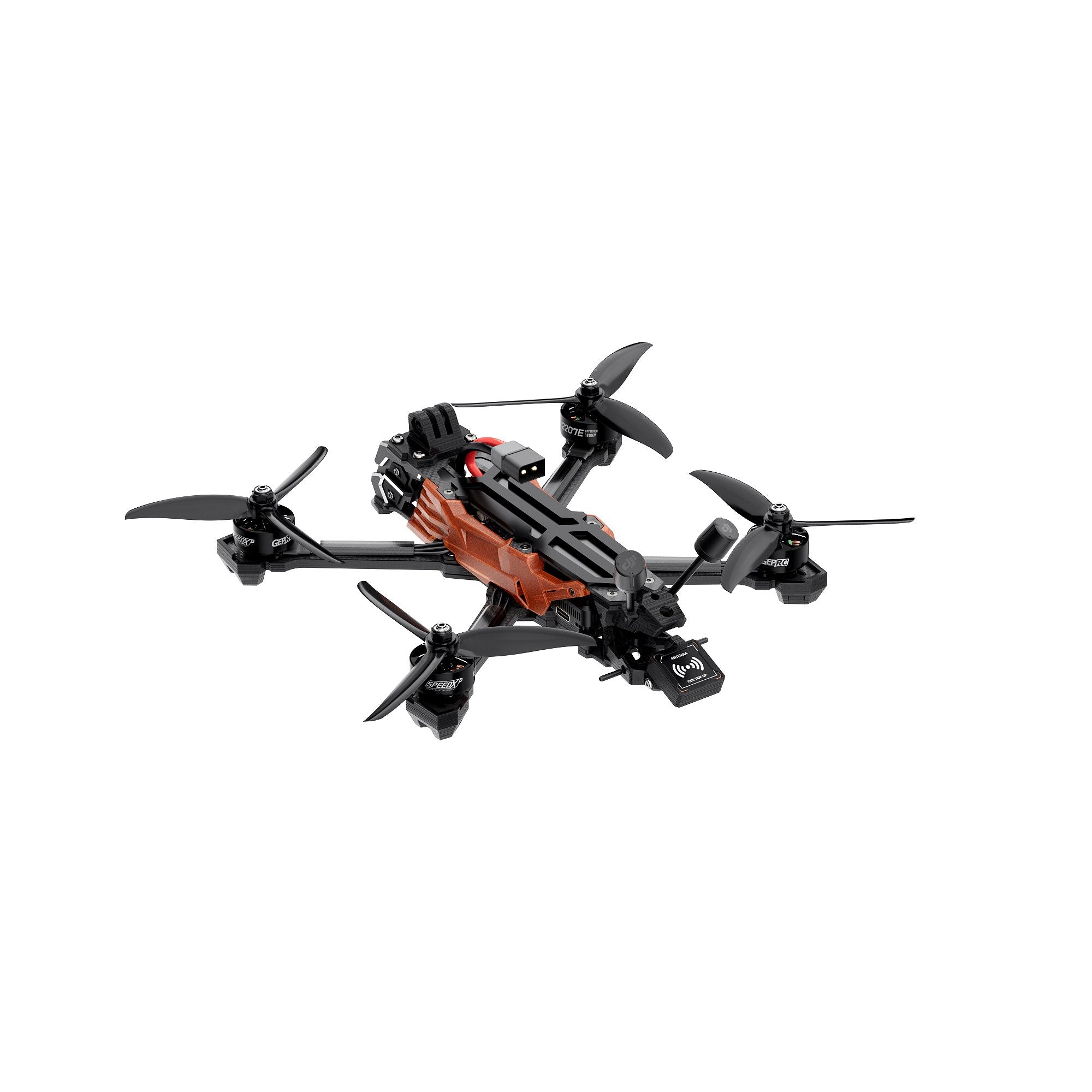 GEPRC Vapor-X5 HD O4 Pro FPV Drone: Advanced O4 Air Unit, Durable Carbon Fiber