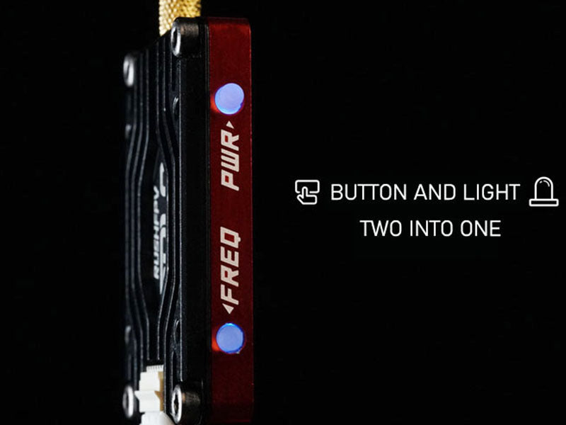 RUSHFPV Tank Solo VTX: Ultimate 5.8GHz FPV Video Transmitter with Smart Audio & AGC Mic