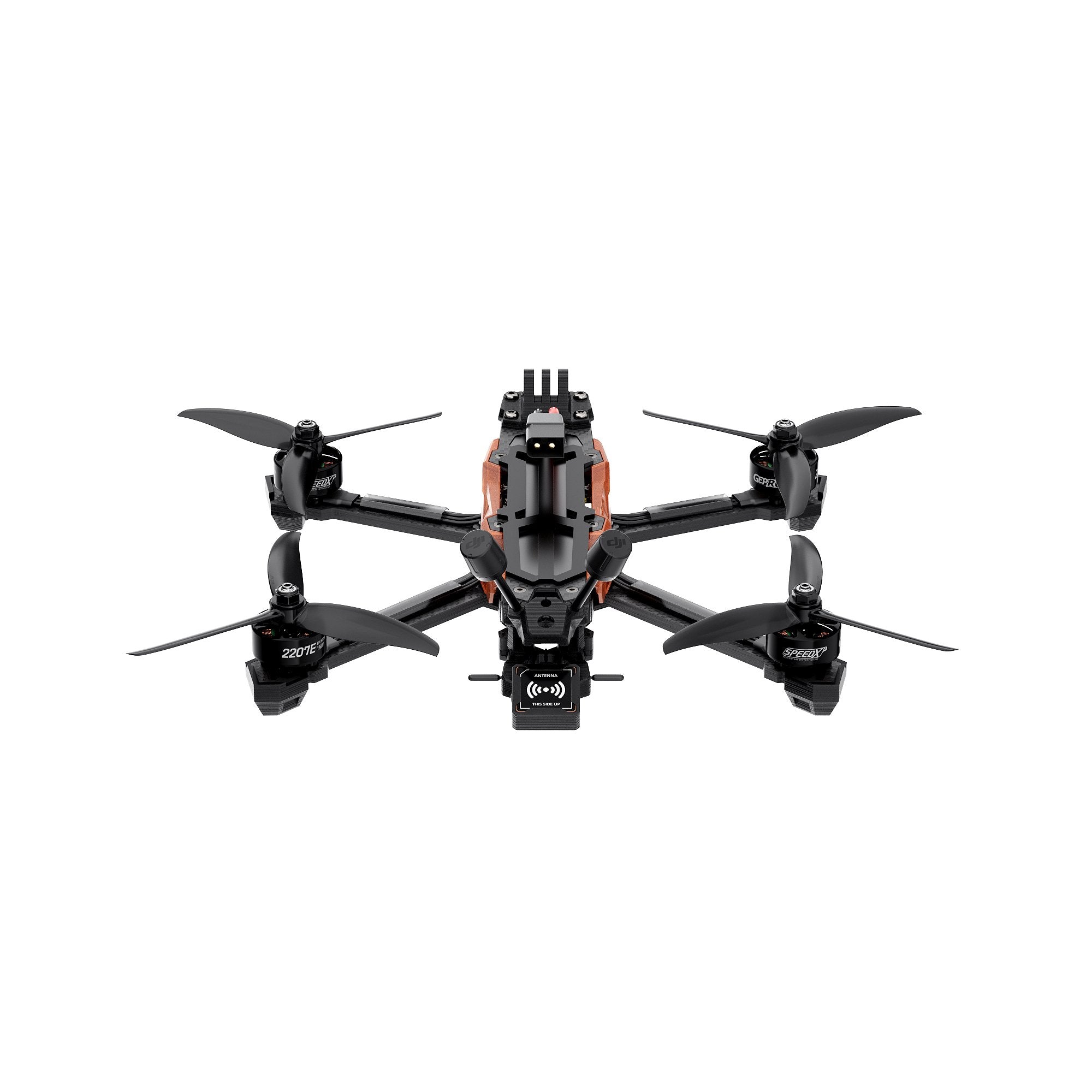 GEPRC Vapor-D5 HD O4 Pro FPV Drone: Smooth HD Flying, Robust Carbon Fiber Frame, Powerful