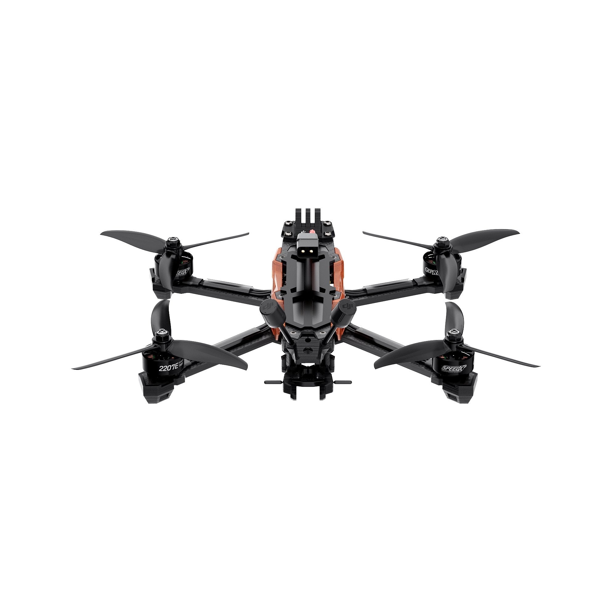 GEPRC Vapor-D5 HD O4 Pro FPV Drone: Smooth HD Flying, Robust Carbon Fiber Frame, Powerful