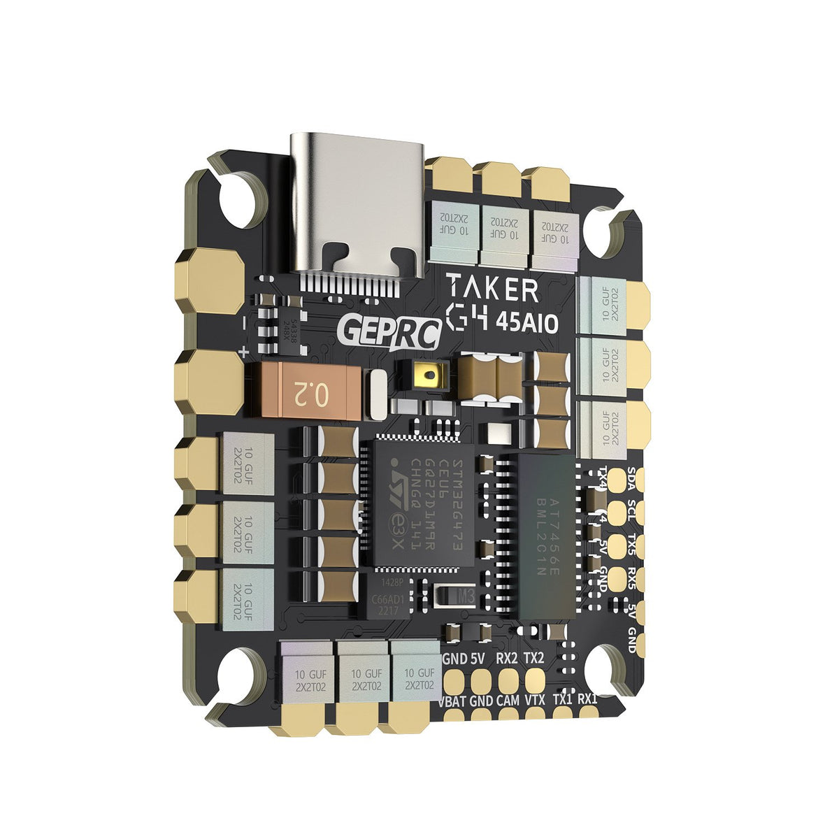 GEPRC TAKER G4 45A 8Bit AIO Flight Controller