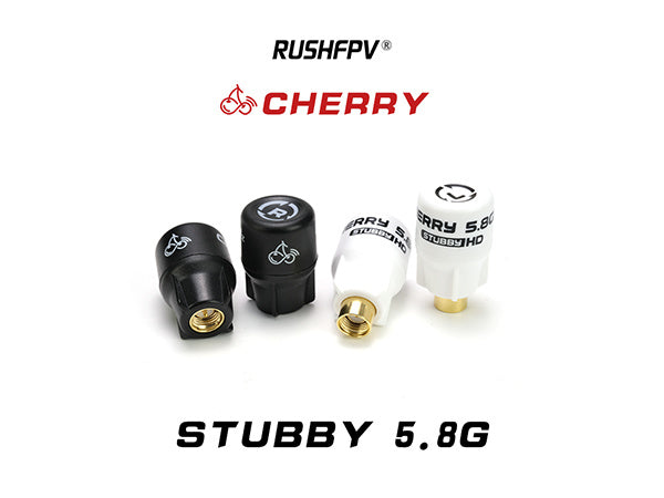 RushFPV Cherry Stubby 5.8GHz FPV Drone Antenna - High-Performance LHCP/RHCP