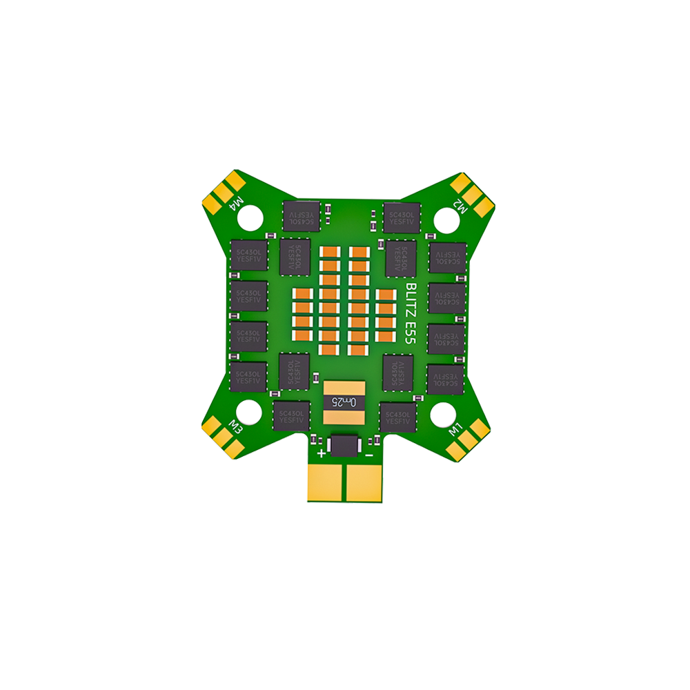 BLITZ E55 4-IN-1 ESC 55A Constant 2-6S LiPo (BE17293)