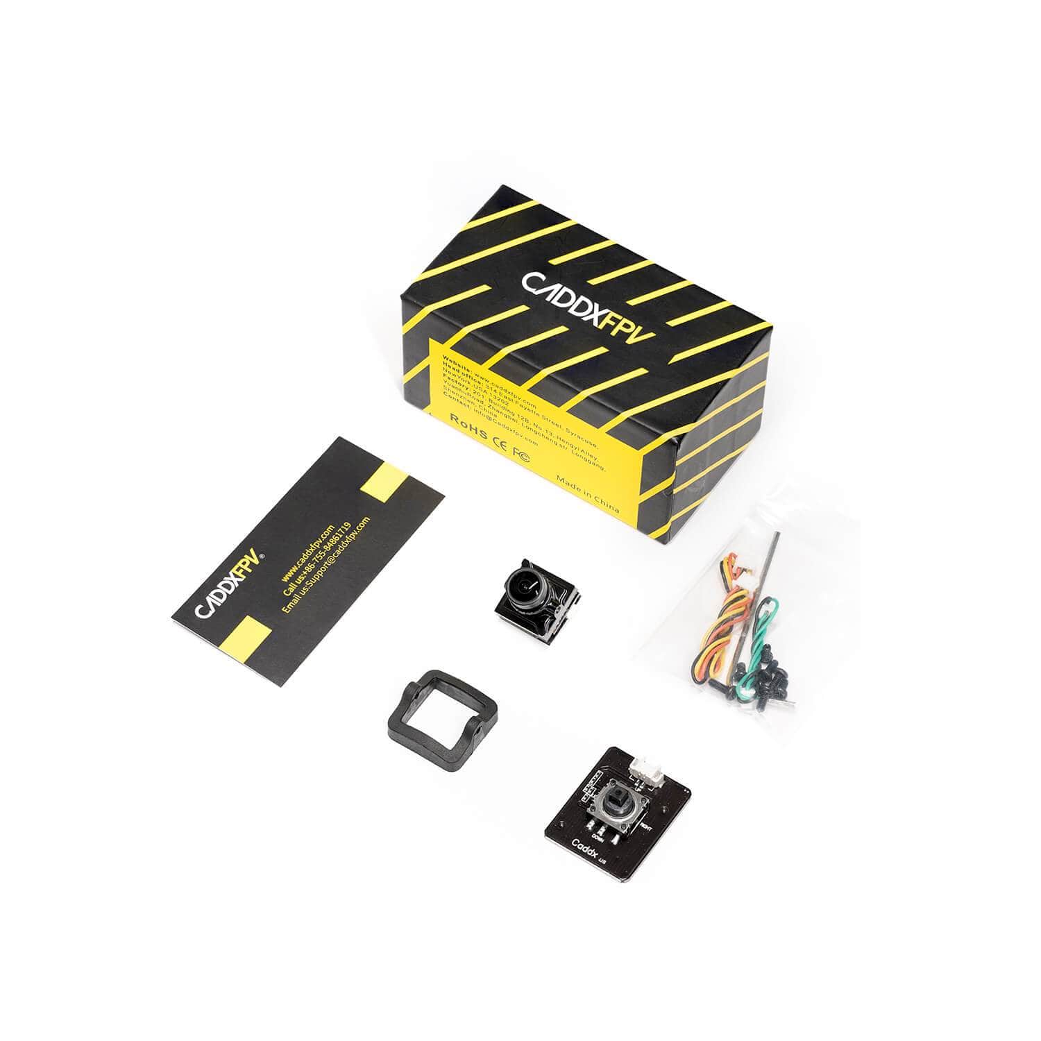 CaddxFPV Baby Ratel 2 Analog FPV Camera: High-Performance, Low-Latency Freestyle Drone Video