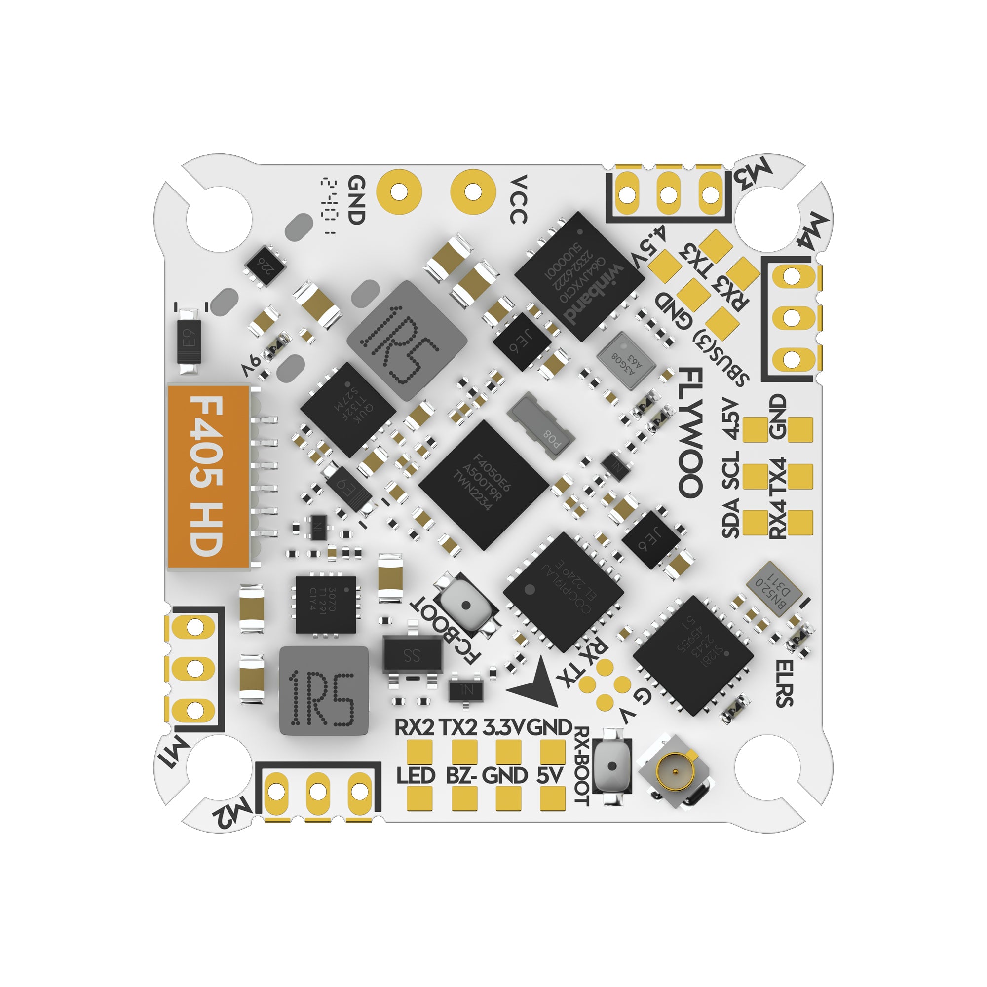 Flywoo GOKU F405 HD 1-2S 12A ELRS AIO V2 FPV Drone Flight Controller