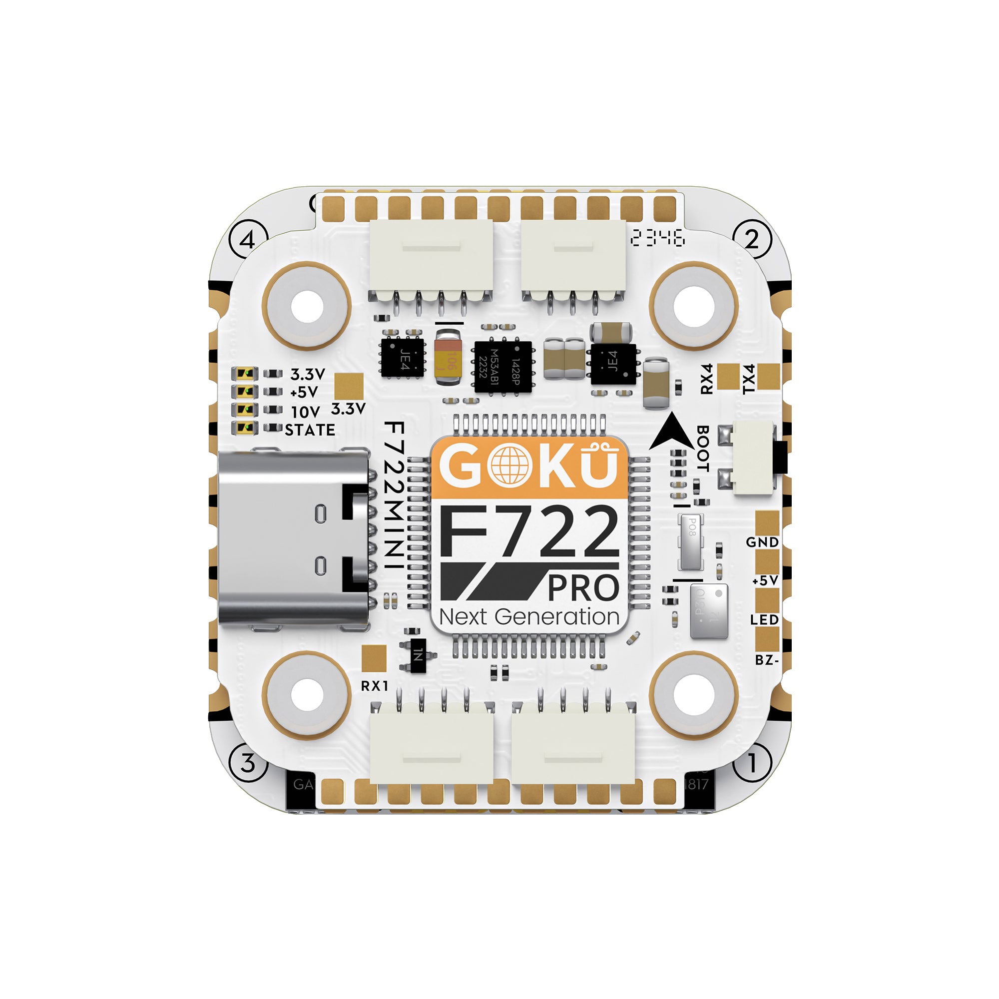 Flywoo GOKU F722 Pro Mini V2 45A 32Bit 20x20 FPV Flight Controller Stack