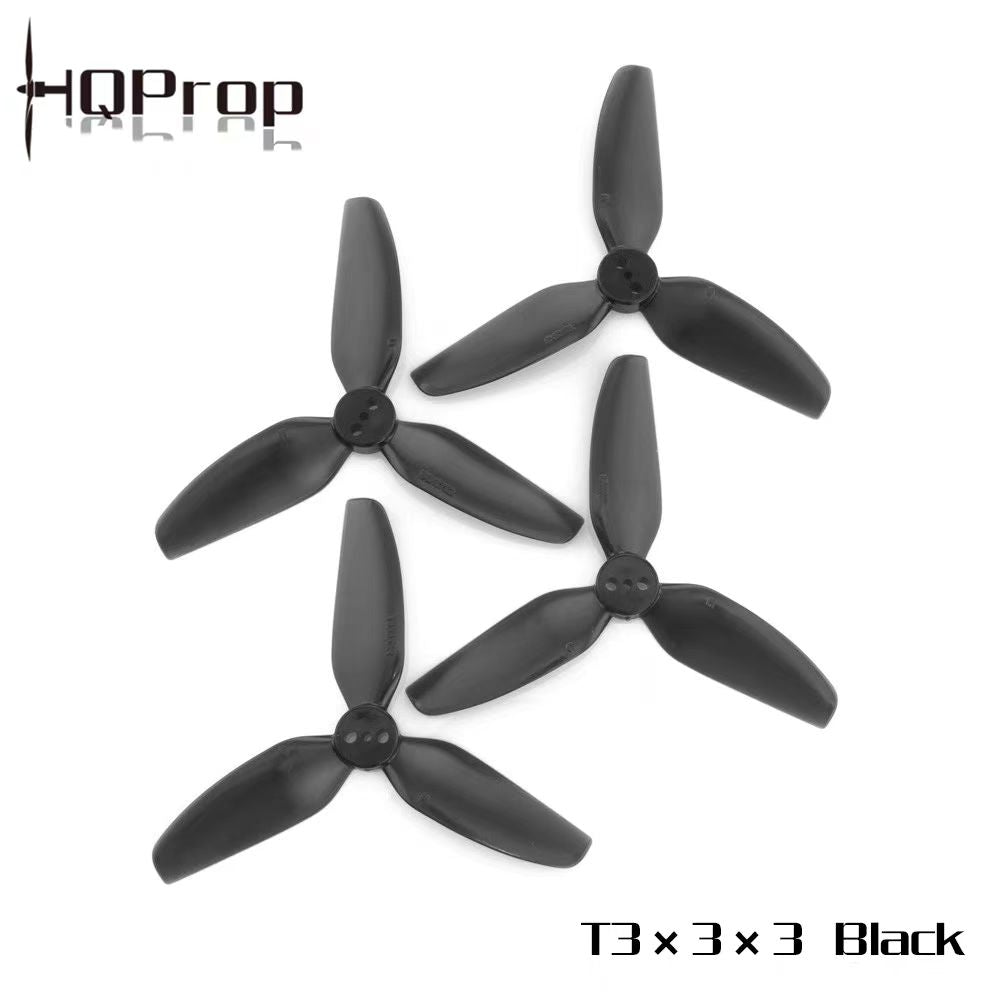 HQProp T3x3x3 3-Blade PC Propellers for 3-inch FPV Freestyle Drones