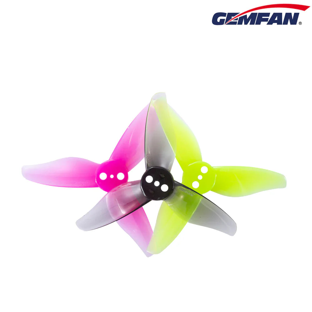 High-Performance Gemfan Hurricane 2023-3 Tri-Blade Propellers for Micro FPV Drones