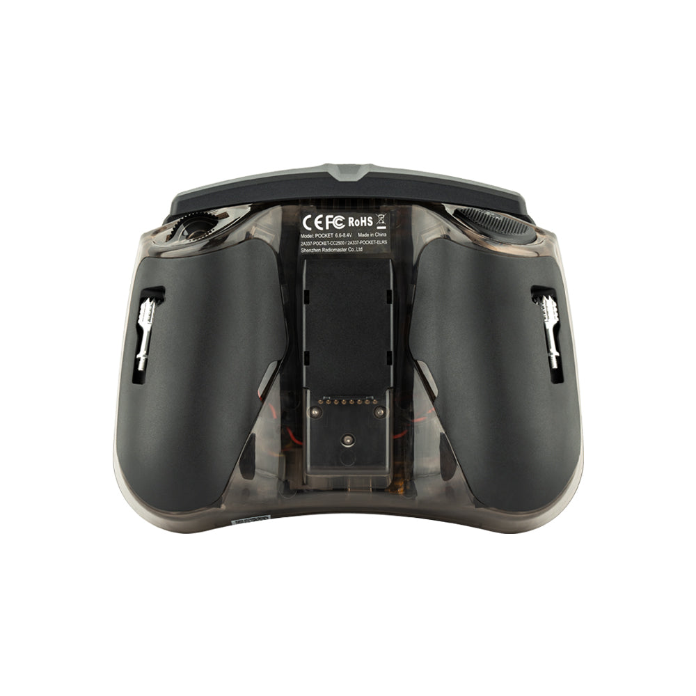 Compact RadioMaster Pocket FPV RC Controller with EdgeTX, ELRS/CC2500, Hall Gimbals