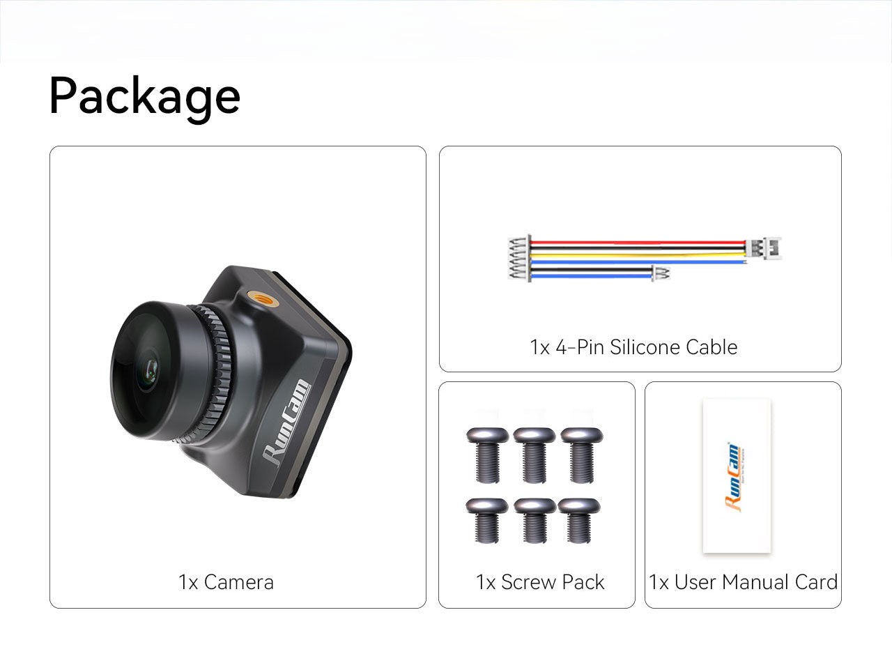 RunCam Phoenix 2 SPV5 1200TVL FPV Camera: Superior Night Vision BSI Sensor