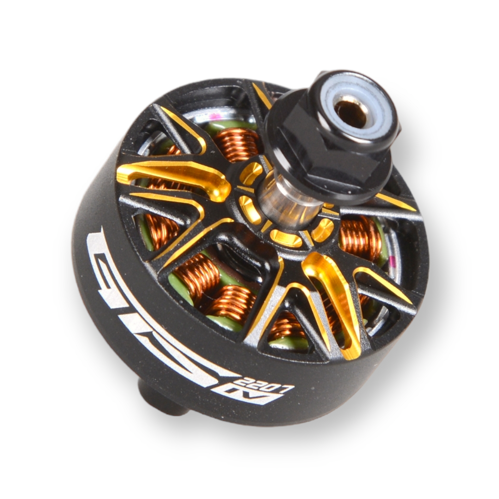 RCinpower GTS V4 2207 1960KV Brushless FPV Motor Black Gold