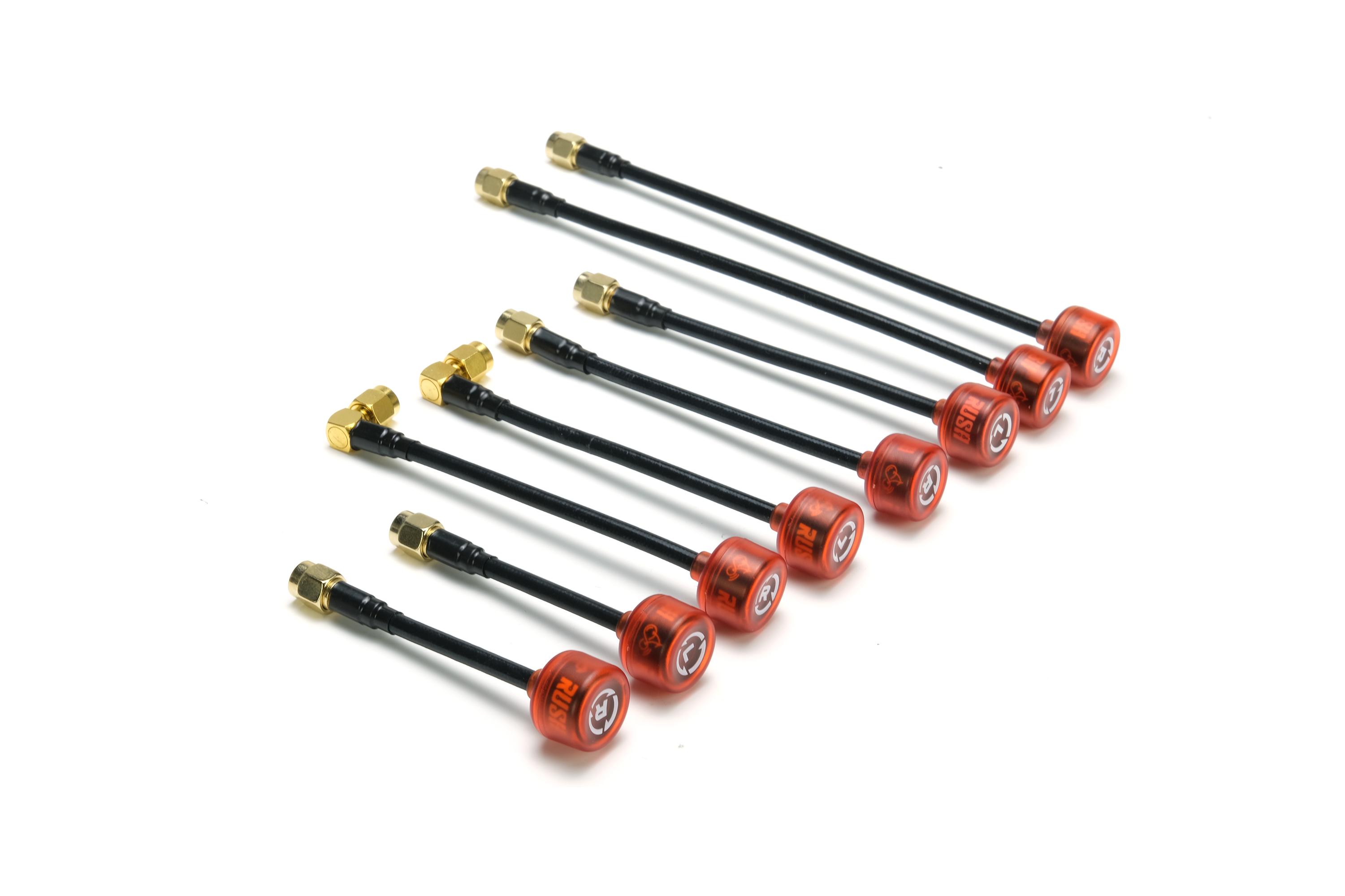 RUSHFPV Cherry SMA FPV Antenna: LHCP/RHCP, Multi-Length for Drone Excellence
