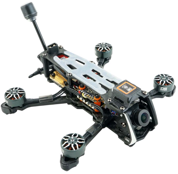 DeepSpace SEEKER3 3-inch Freestyle FPV Drone ELRS 2.4, GPS, O4 PRO