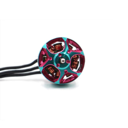 RCInPower GTS V3 0802 Motor 27000KV Teal Pink