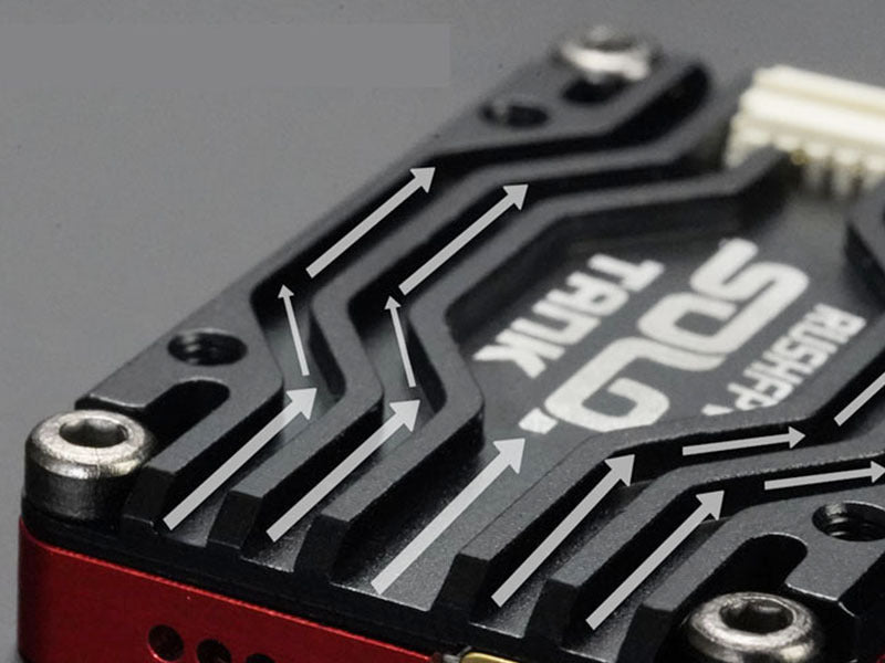 RUSHFPV Tank Solo VTX: Ultimate 5.8GHz FPV Video Transmitter with Smart Audio & AGC Mic