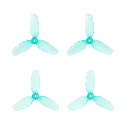 HQ 31mm Ultralight 3-Blade Polycarbonate Propellers FPV Drone Racing 1.0mm Shaft