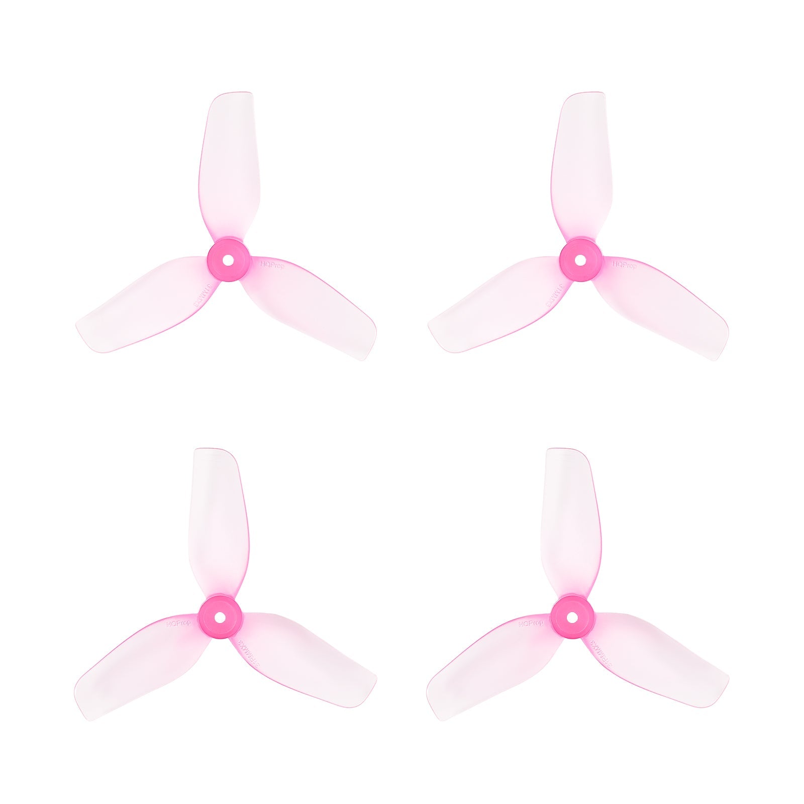 HQ 31mm Ultralight 3-Blade Polycarbonate Propellers FPV Drone Racing 1.0mm Shaft