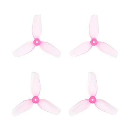 HQ 31mm Ultralight 3-Blade Polycarbonate Propellers FPV Drone Racing 1.0mm Shaft