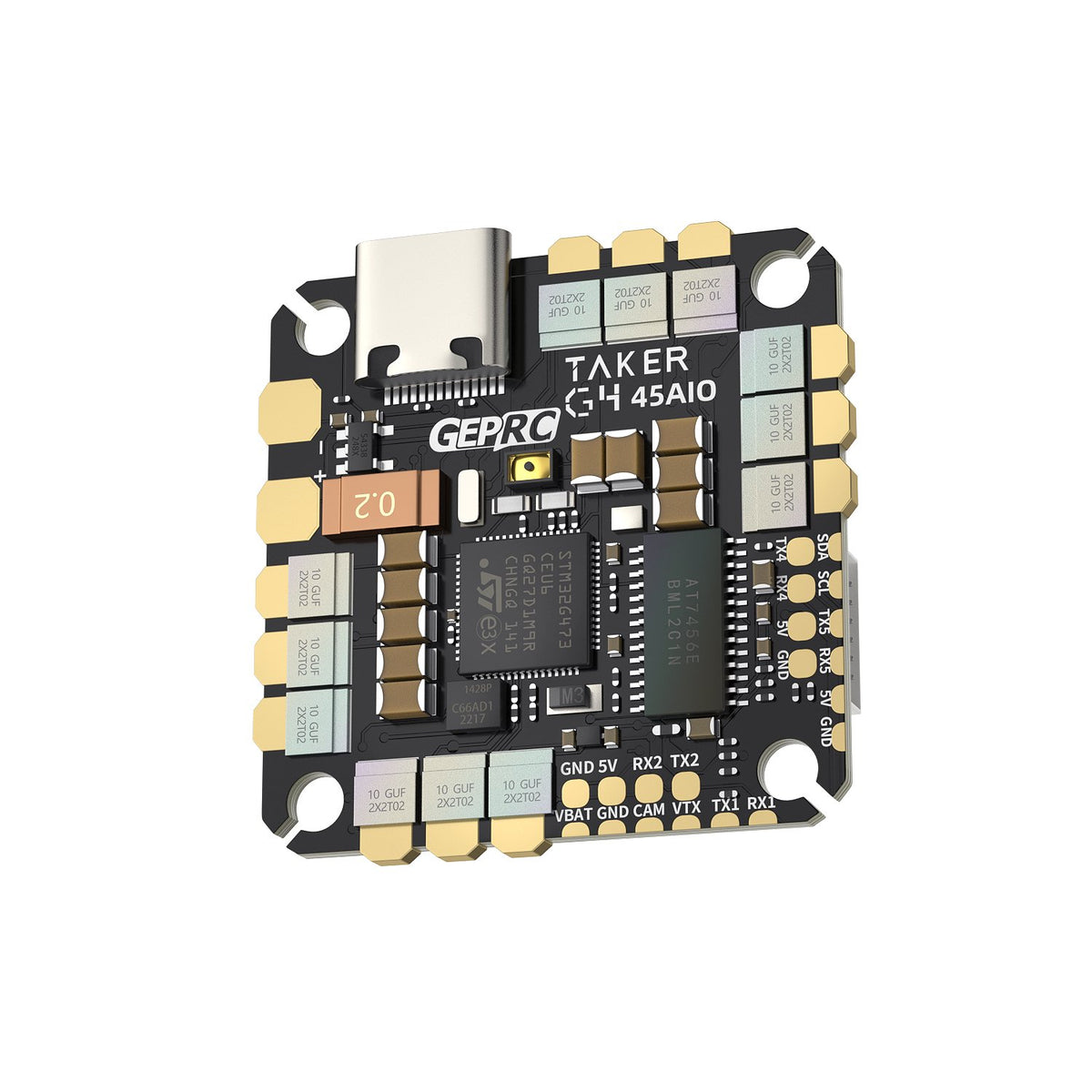 GEPRC TAKER G4 45A 8Bit AIO Flight Controller