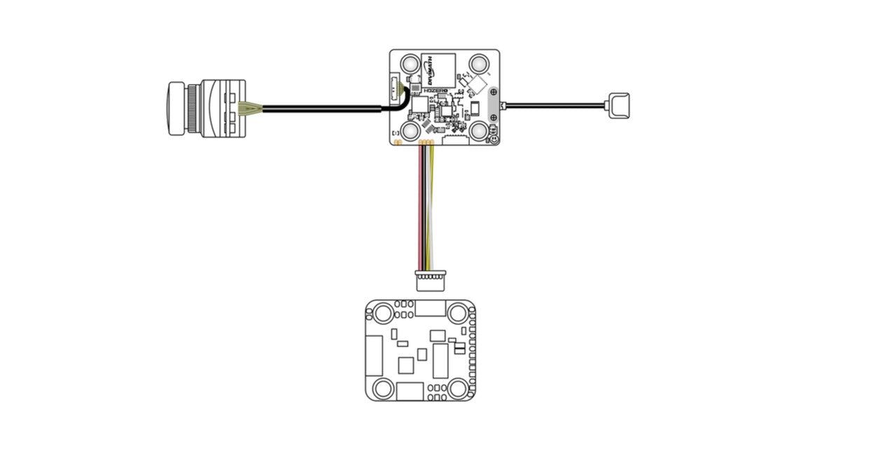 HDZero Race V3 FPV Digital Video Transmitter: Lightweight, Durable, Solder-Free 200mW VTX