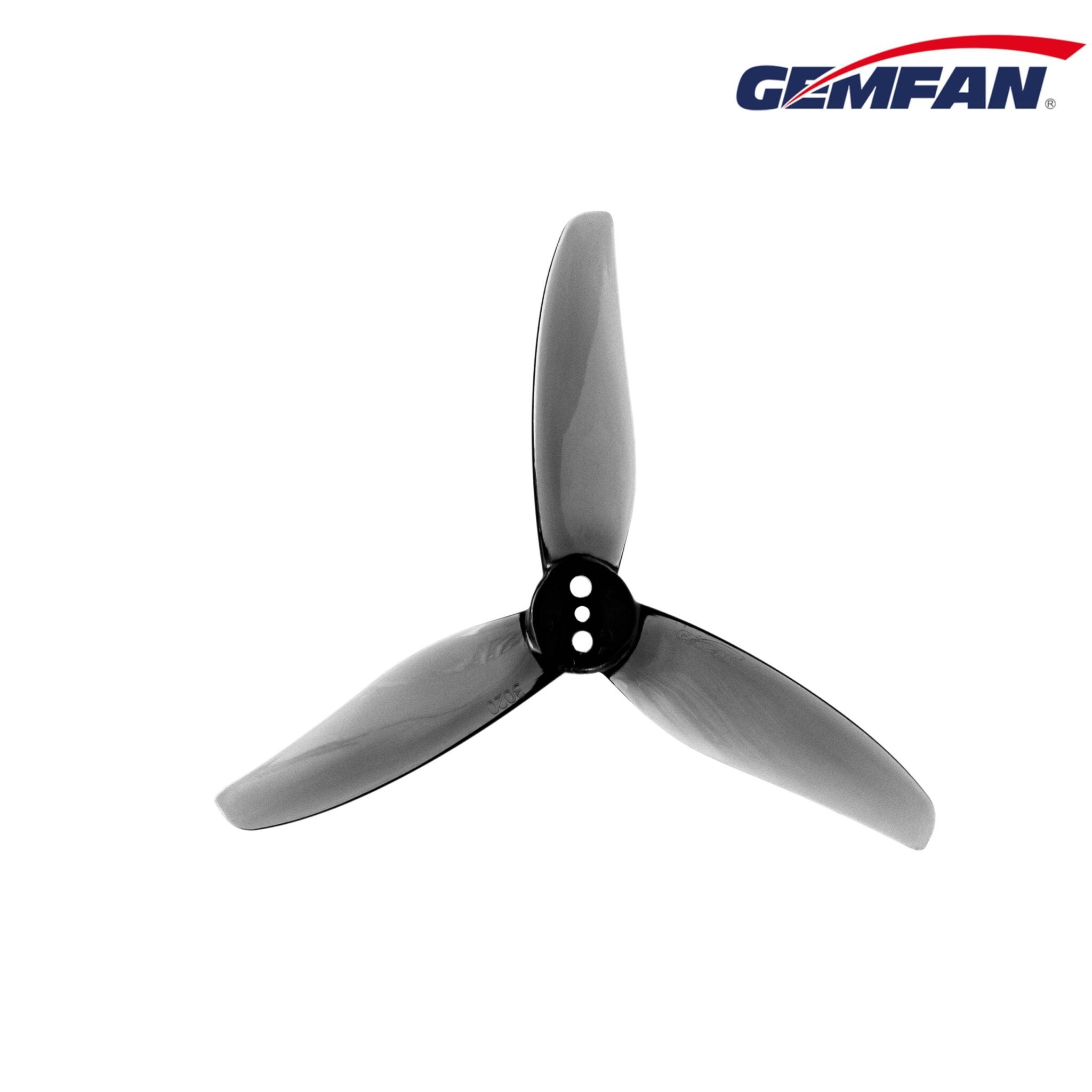 GemFan Hurricane 3020 3-Inch FPV Racing Drone Propellers - T-Mount Tri-Blade