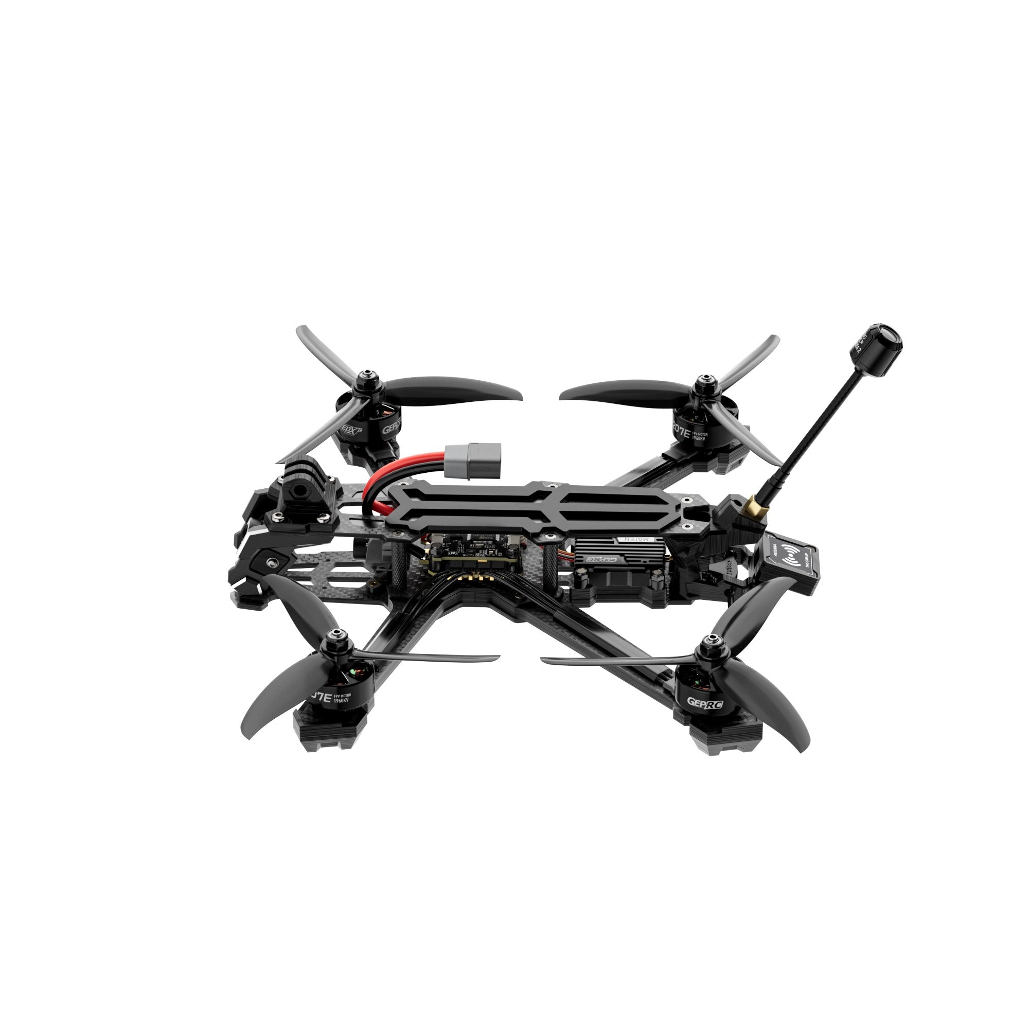GEPRC Vapor-D5 Analog FPV Drone with DC Structure, 60A ESC, Aluminum Frame