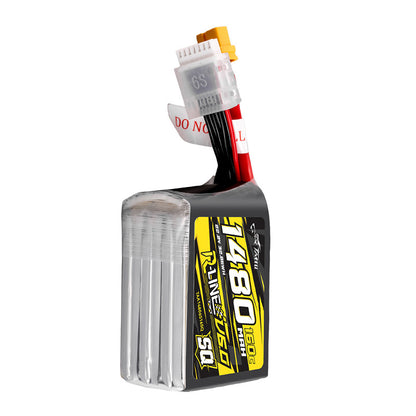Tattu R-Line V6.0 1480mAh 6S 160C SQ LiPo Battery