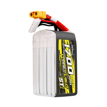 Tattu R-Line V6.0 1700mAh 6S 160C LiPo Battery