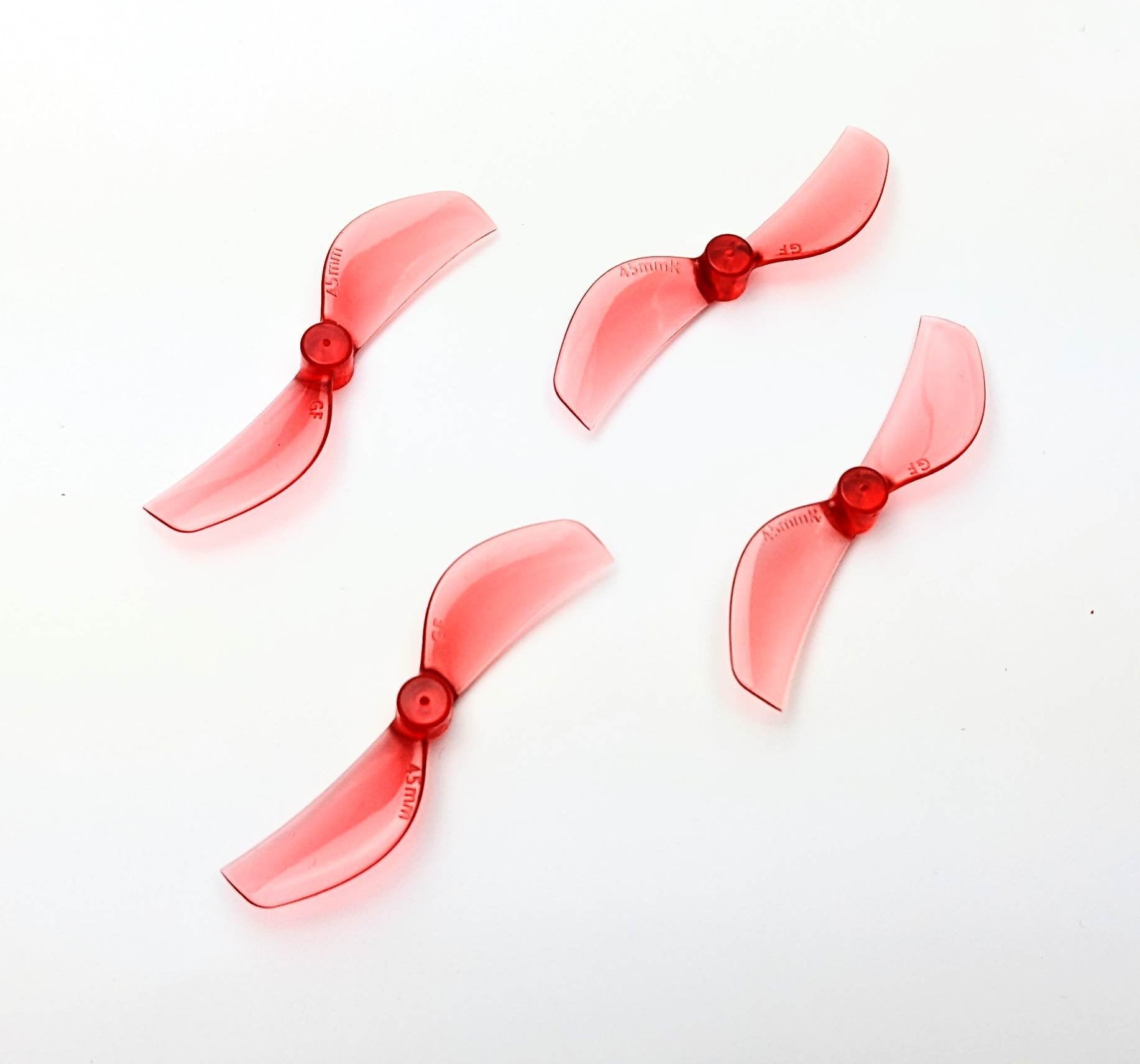 Gemfan Biblade 45mm 1mm Shaft Micro Drone Propellers for Meteor75 PRO