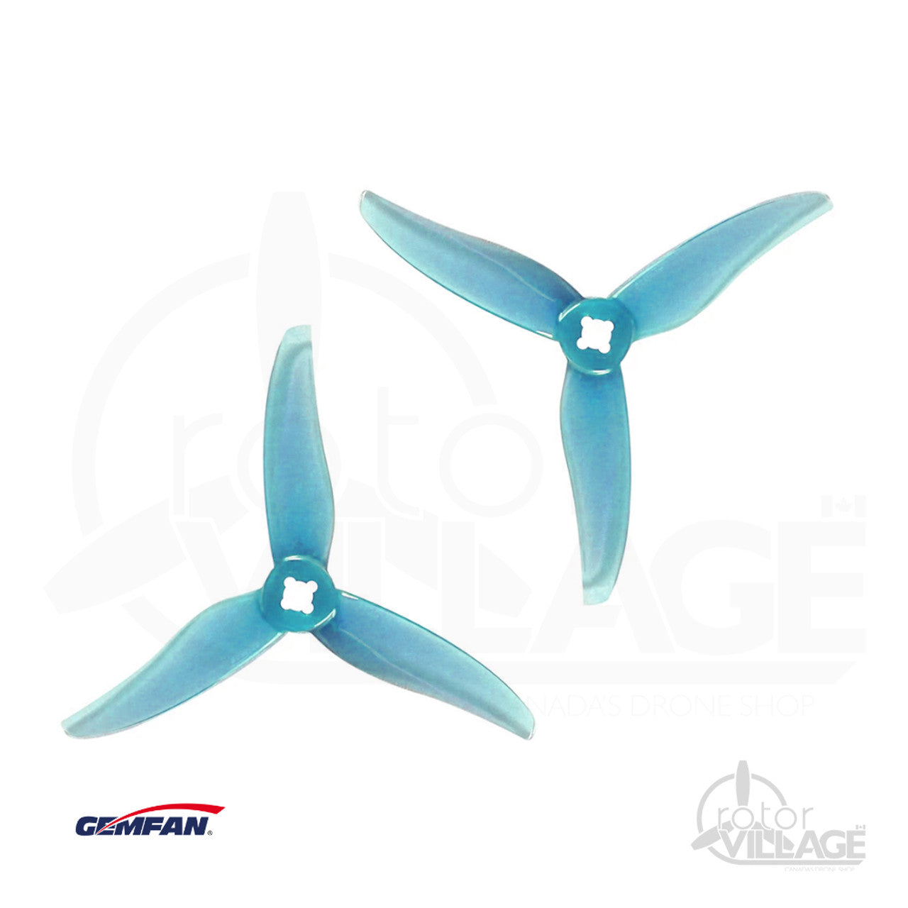 Gemfan 3520 Durable 3.5-inch Tri-Blade Propellers (2CW+2CCW) for FPV Drones