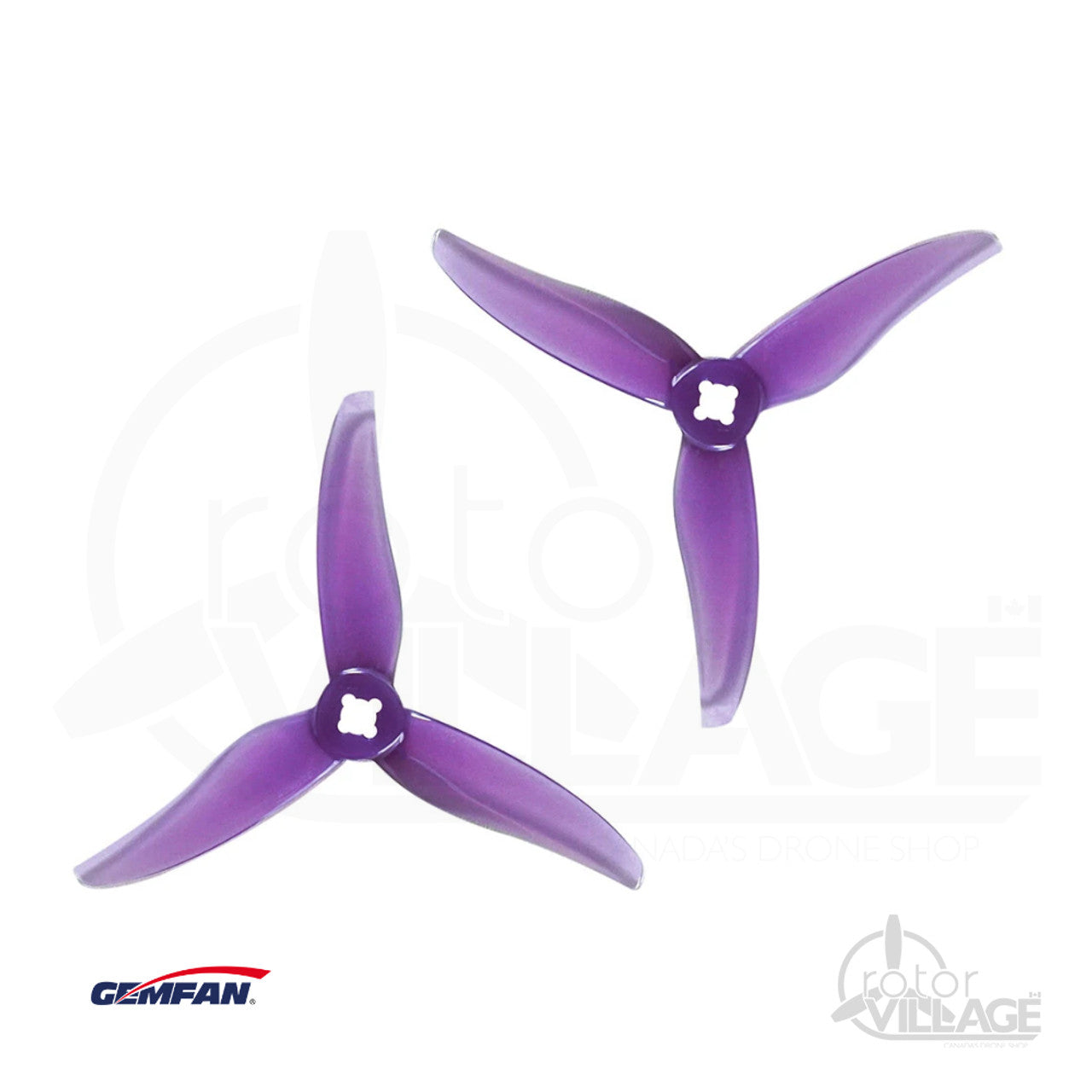 Gemfan 3520 Durable 3.5-inch Tri-Blade Propellers (2CW+2CCW) for FPV Drones