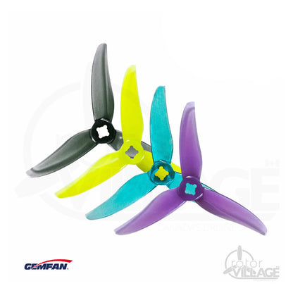 Gemfan 3520 Durable 3.5-inch Tri-Blade Propellers (2CW+2CCW) for FPV Drones