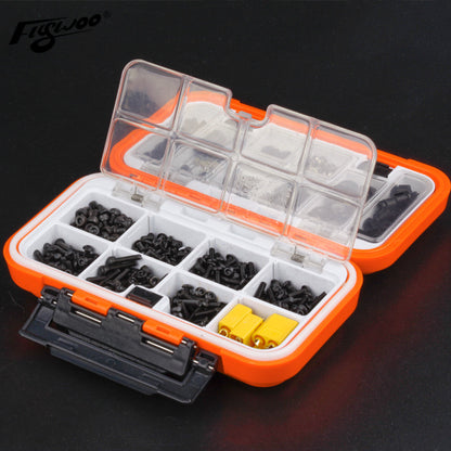 Flywoo M3 FPV Drone Hardware Pack - Essential Screws, Nuts, Damping, Connectors Kit