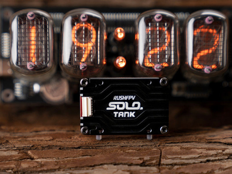 RUSHFPV Tank Solo VTX: Ultimate 5.8GHz FPV Video Transmitter with Smart Audio & AGC Mic