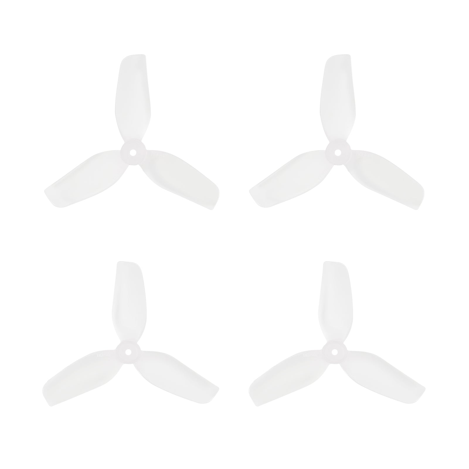 HQ 31mm Ultralight 3-Blade Polycarbonate Propellers FPV Drone Racing 1.0mm Shaft
