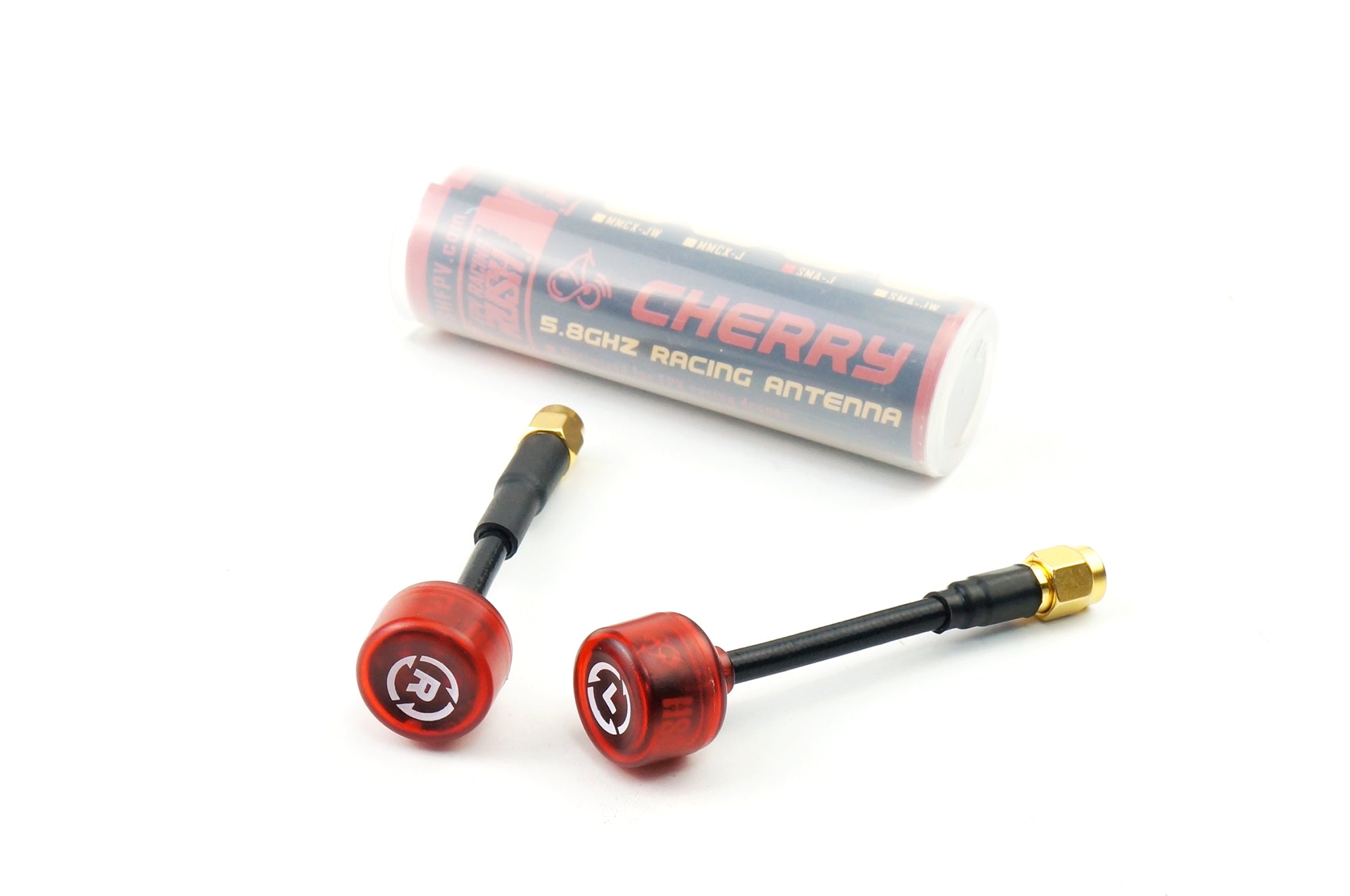 RUSHFPV Cherry SMA FPV Antenna: LHCP/RHCP, Multi-Length for Drone Excellence