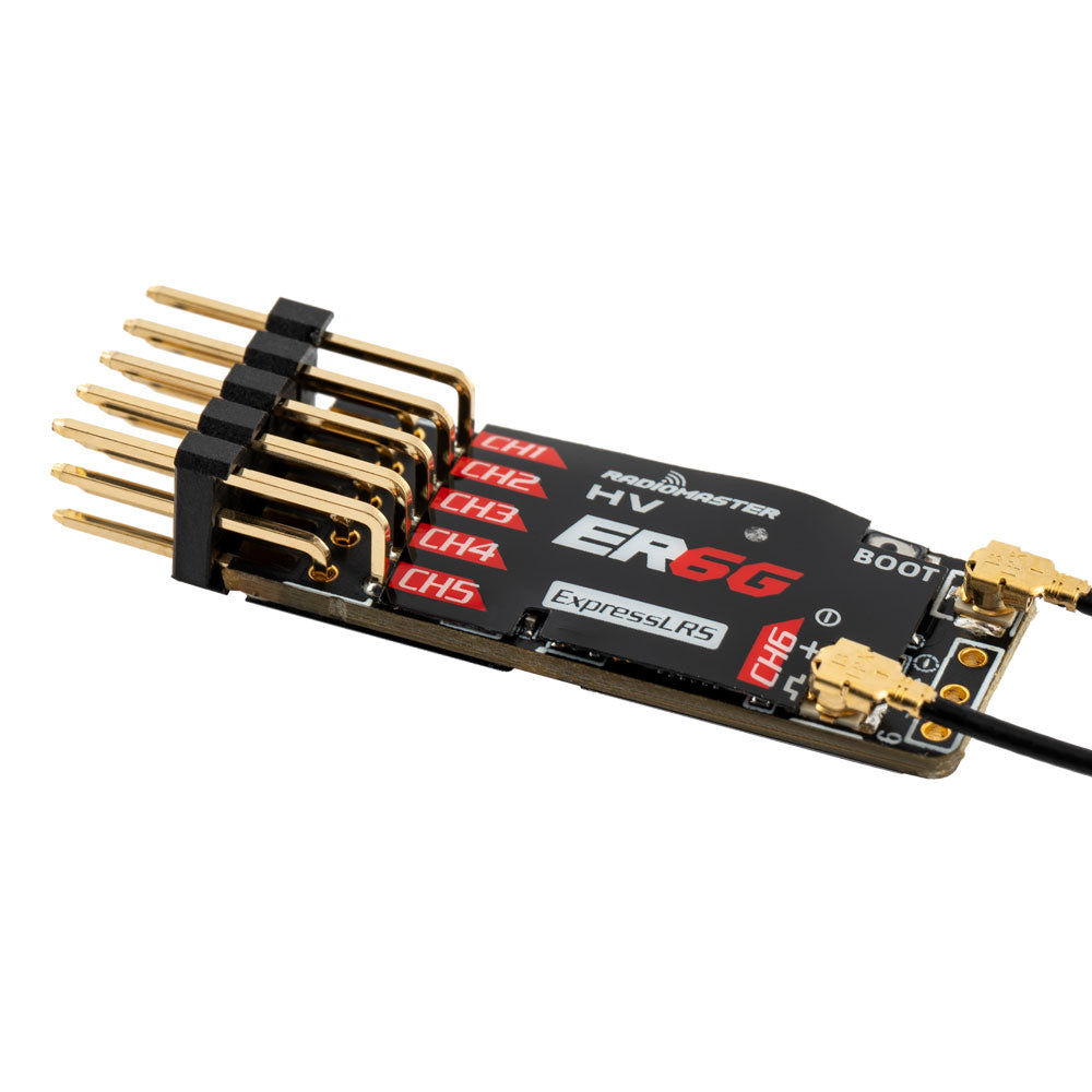 RadioMaster ER6G ER6GV 2.4GHz ELRS PWM Receiver