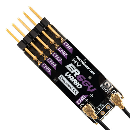 RadioMaster ER6G ER6GV 2.4GHz ELRS PWM Receiver