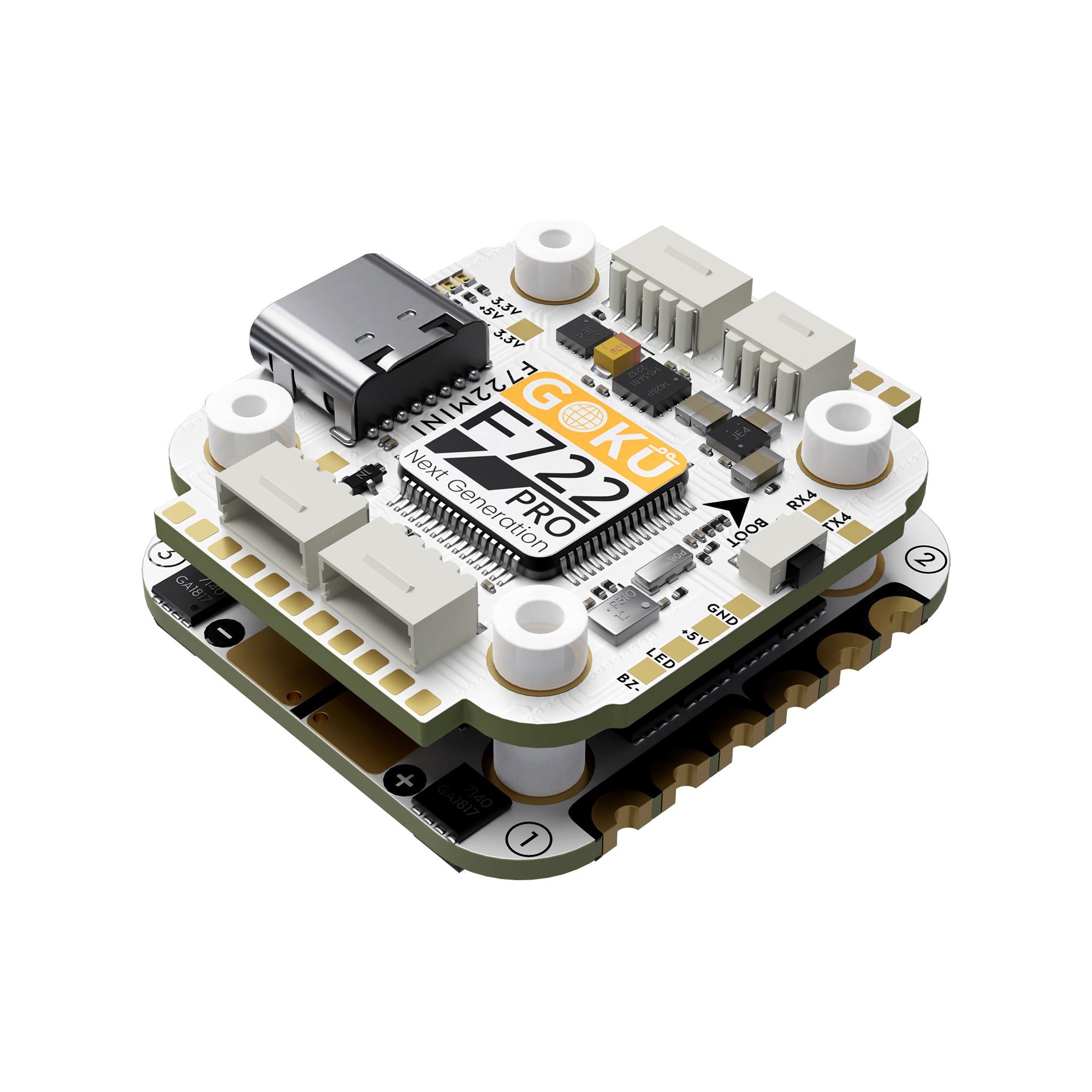 Flywoo GOKU F722 Pro Mini V2 45A 32Bit 20x20 FPV Flight Controller Stack