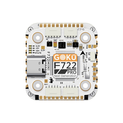 Flywoo GOKU F722 Pro Mini V2 45A 32Bit 20x20 FPV Flight Controller Stack