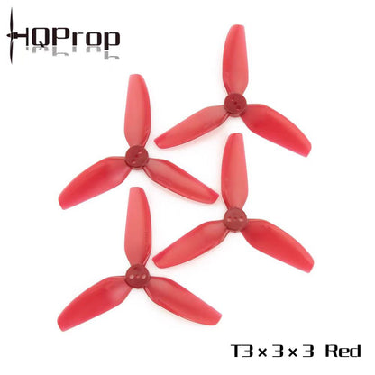 HQProp T3x3x3 3-Blade PC Propellers for 3-inch FPV Freestyle Drones