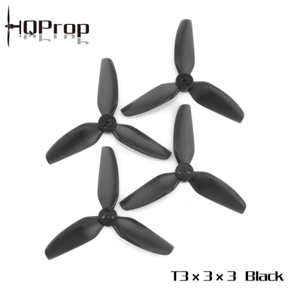 HQProp T3x3x3 3-Blade PC Propellers for 3-inch FPV Freestyle Drones
