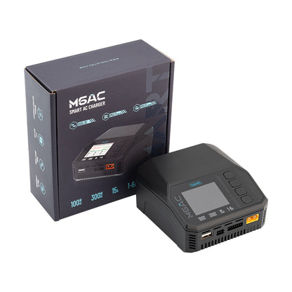 ToolkitRC M6AC Smart Charger 300W 15A AC/DC